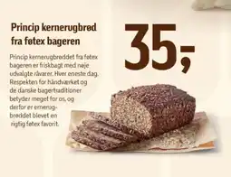 Føtex Princip kernerugbrød fra føtex bageren tilbud