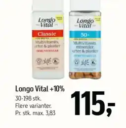 Føtex Longo Vital +10% tilbud