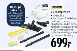Føtex KÄRCHER 4-i-1 damprenser tilbud