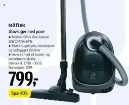 Føtex Nilfisk Støvsuger med pose tilbud