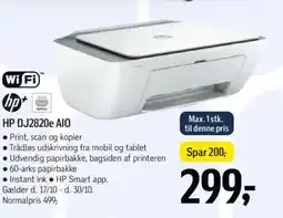 Føtex Hp+ hp dj2820e aio tilbud