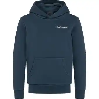 Sport 24 Peak Performance Logo Hættetrøje Børn tilbud