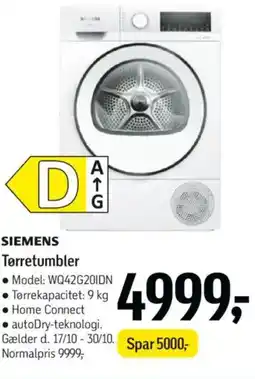 Føtex Siemens tørretumbler tilbud
