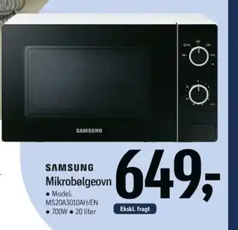 Føtex SAMSUNG Mikrobølgeovn tilbud