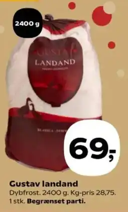 Kvickly Gustav landand tilbud