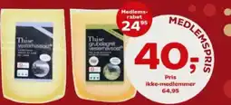 Kvickly Thise dansk økologisk ost tilbud