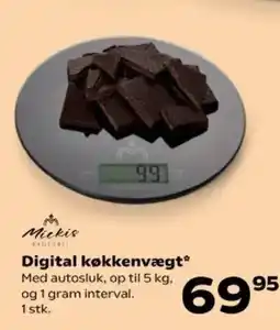 Kvickly Mickis Digital køkkenvægt* tilbud