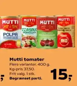 Kvickly Mutti tomater tilbud