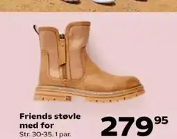 Kvickly Friends støvle med for tilbud
