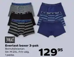 Kvickly EVERLAST Everlast boxer 3-pak tilbud