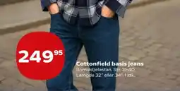 Kvickly Cottonfield basis jeans tilbud