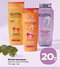 Kvickly Elvital shampoo tilbud