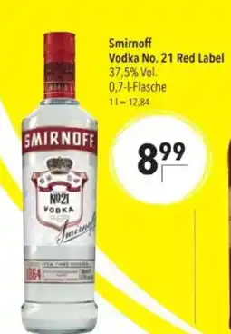 Citti Smirnoff vodka no. 21 red label tilbud