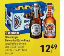 Citti Flensburger Biere oder Küstenlimos tilbud