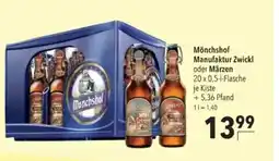 Citti Mönchshof Manufaktur Zwickl oder Märzen tilbud