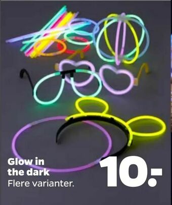 Glow in the dark