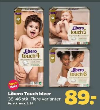 Netto Libero Touch bleer tilbud