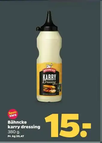 Netto Bähncke karry dressing tilbud