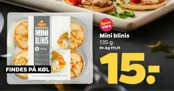 Netto Mini blinis tilbud