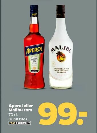 Netto Malibu rom tilbud