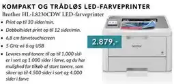 CBC Brother HL-L8230CDW LED-farveprinter, DKK 2879 tilbud