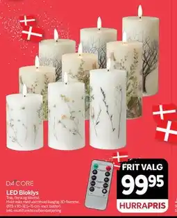 Din Isenkræmmer LED Bloklys, DKK 99.95 tilbud