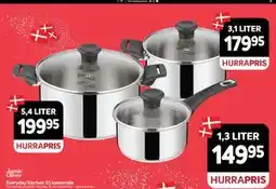 Din Isenkræmmer Everyday Kitchen SS kasserolle tilbud