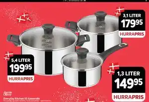 Din Isenkræmmer Everyday Kitchen SS kasserolle tilbud