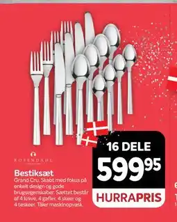 Din Isenkræmmer Bestiksæt, DKK 599.95 tilbud