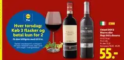 Lidl Chianti DOCG Riserva eller Rioja DOCa Reserva, DKK 55 tilbud