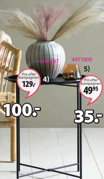 JYSK Brynje Fyrfadsstage tilbud