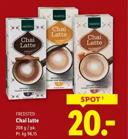Lidl FREDSTED Chai latte tilbud