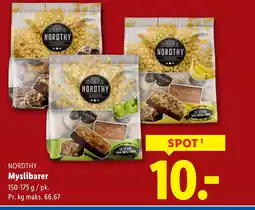 Lidl NORDTHY Myslibarer tilbud