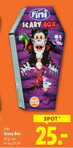 Lidl FINI Scary Box tilbud