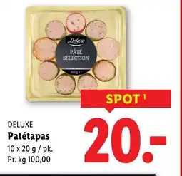 Lidl DELUXE Patétapas tilbud