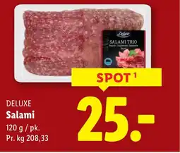 Lidl DELUXE Salami tilbud