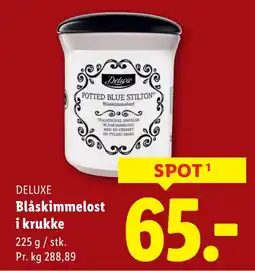 Lidl DELUXE Blåskimmelost i krukke tilbud