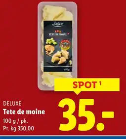 Lidl DELUXE Tete de moine tilbud
