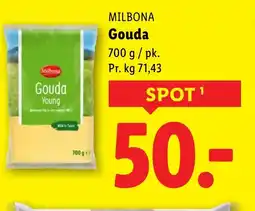 Lidl MILBONA Gouda tilbud