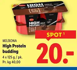 Lidl MILBONA High Protein budding tilbud