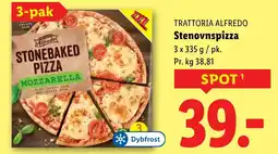 Lidl TRATTORIA ALFREDO Stenovnspizza tilbud