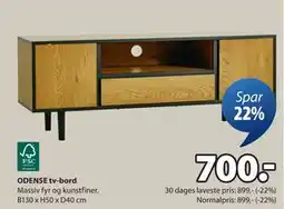 JYSK ODENSE tv-bord, DKK 700 tilbud