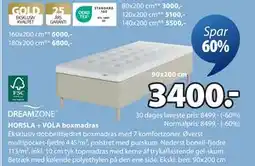 JYSK HORSLA + VOLA boxmadras, DKK 3400 tilbud