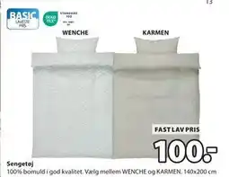 JYSK Sengetøj, DKK 100 tilbud