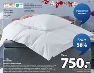 JYSK BESSEGGEN moskusdundyne tilbud