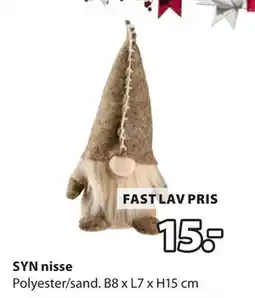JYSK SYN nisse, DKK 15 tilbud