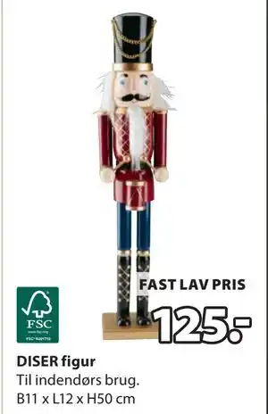 JYSK DISER figur, DKK 125 tilbud