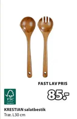 JYSK KRESTIAN salatbestik, DKK 85 tilbud