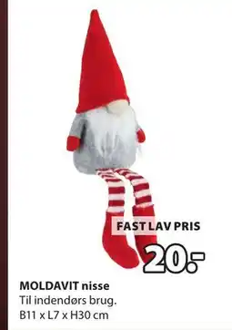 JYSK MOLDAVIT nisse, DKK 20 tilbud