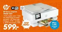 Bilka HP Envy inspire 7920E AIO., DKK 599 tilbud